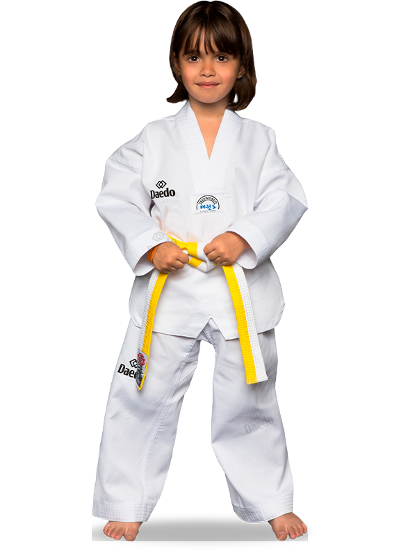 Dobok blanco de Taekwondo para elegir talla